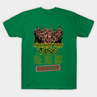 Retro Footy - KANGAROO TOUR 1986 (w/Results) T-Shirt